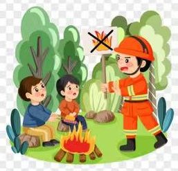 赏春踏青带好防火意识