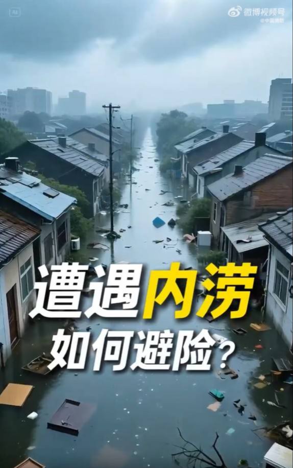 遭遇内涝如何避险？